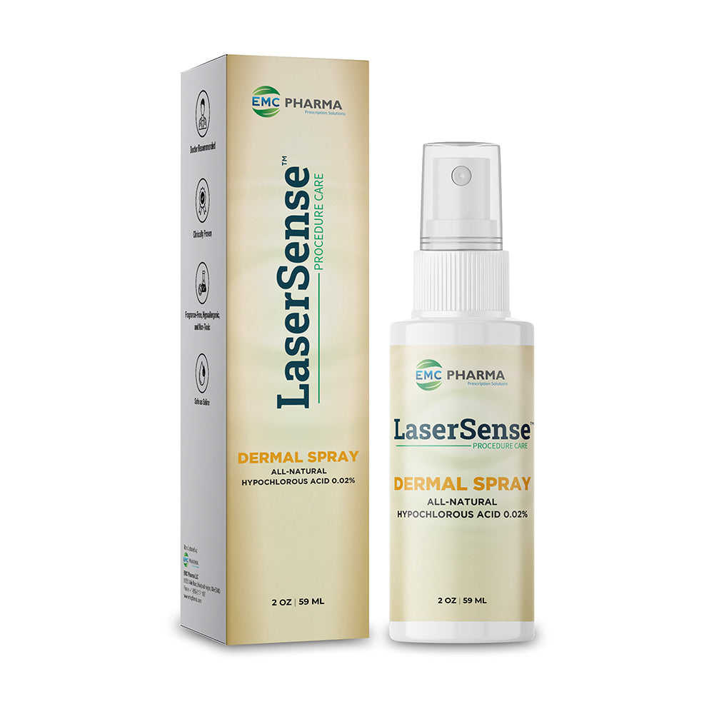 LaserSense Dermal Spray 2oz (case of 12) – EMC Pharma Physicians Store