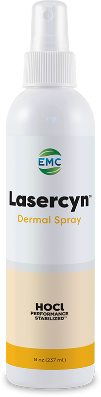 Lasercyn Dermal Spray 8 oz.  (Case/12 Units or 6 Units)