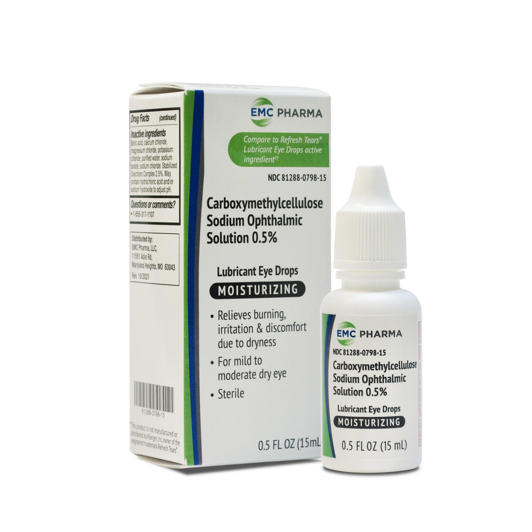 Lubricant Eye Drops - Moisturizing - Compare to Refresh Tears -  (Case/12 Units)